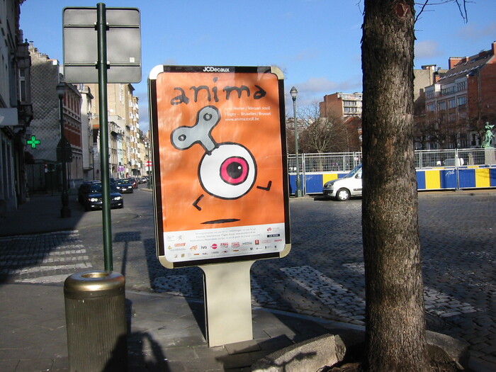 affiche Anima dans la rue