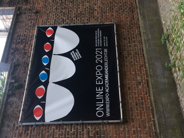 academie anderlecht expo online poster dans la rue